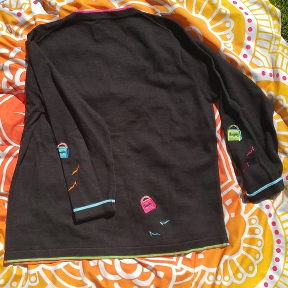 "Shopping Girl" Storybook knits sweater - Picture 9 of 11